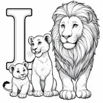 Lions with Letter L 🦁🔠